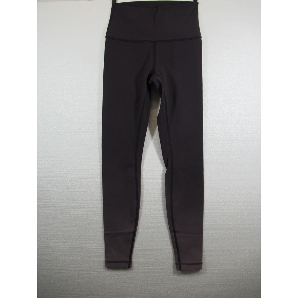 Lululemon Wunder Under High Rise Tight Leggings Women 4 Purple Ombre lw5av7